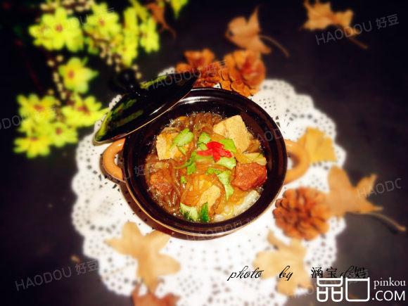 剩肉烩粉条
