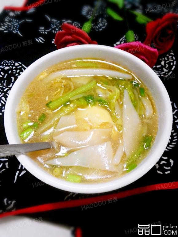 鸭蛋面片汤