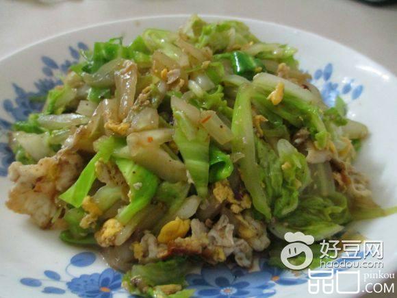 蛋炒白菜