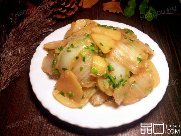 韭香白菜土豆片