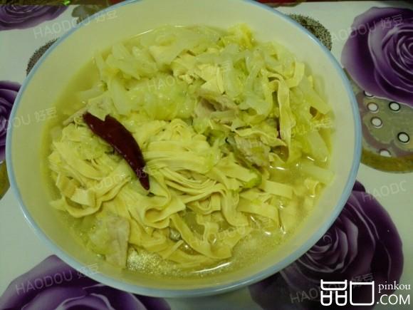 白菜炖干豆腐丝