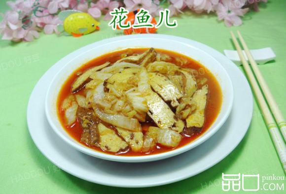 牛肉酱香干炒白菜