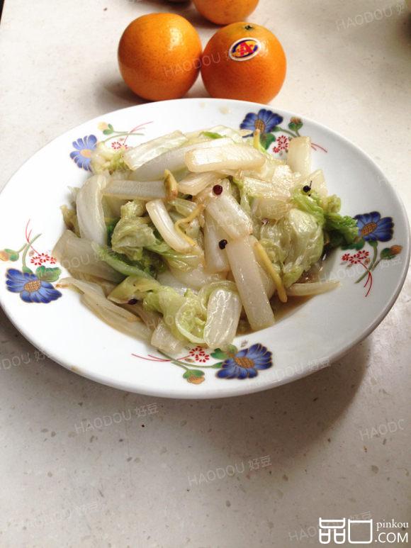 清炒花椒白菜
