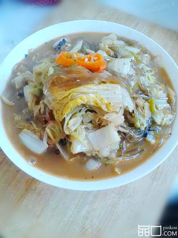 家常粉丝烧白菜