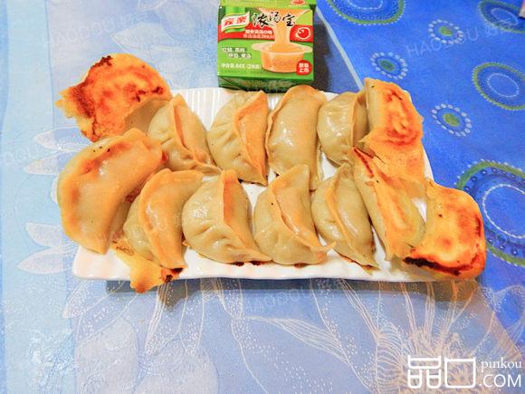 白菜猪肉煎饺