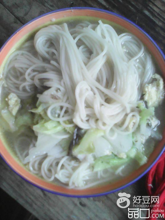 白菜面条