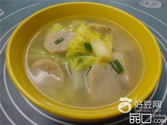 鱼卷白菜汤