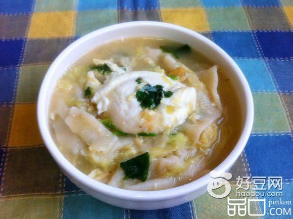 面片汤卧鸡蛋