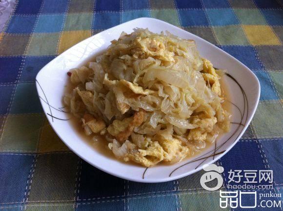 白菜炒鸡蛋