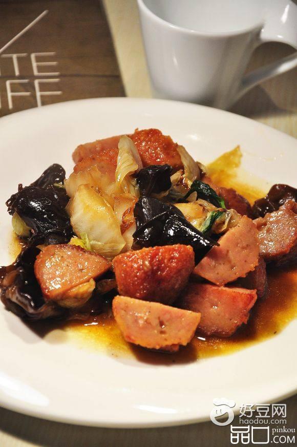 肉丸黑白菜