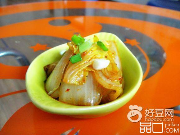 响油白菜