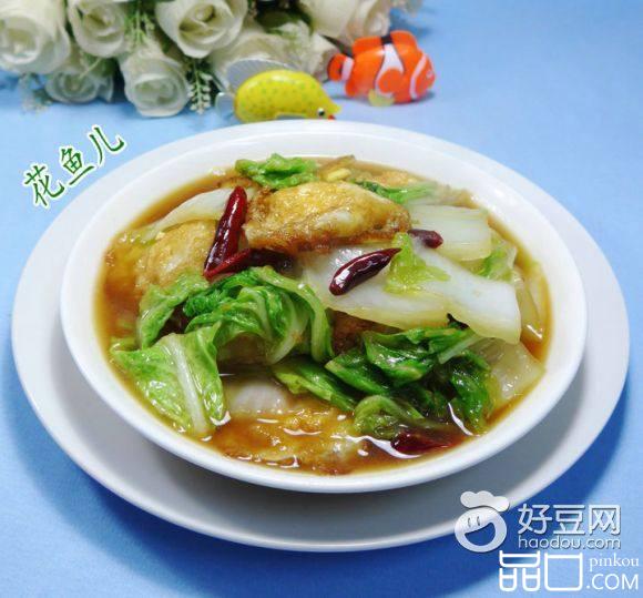 鹌鹑蛋煮白菜