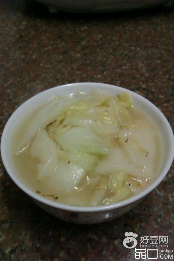 白菜年糕汤