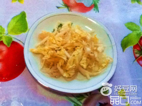 粉丝拌白菜