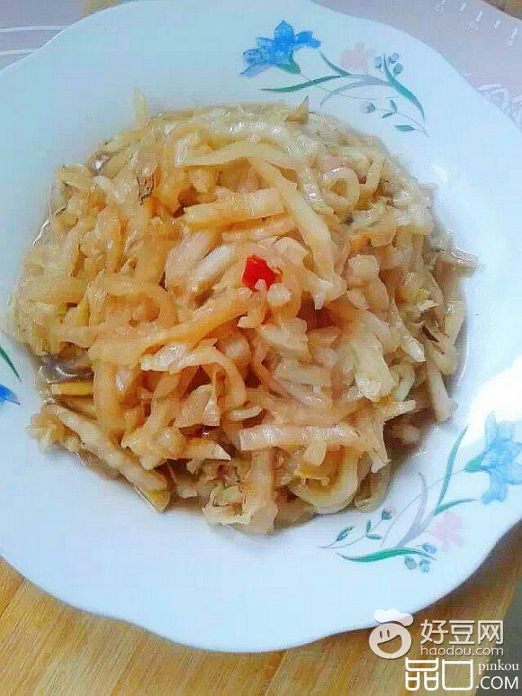 醋炝白菜帮