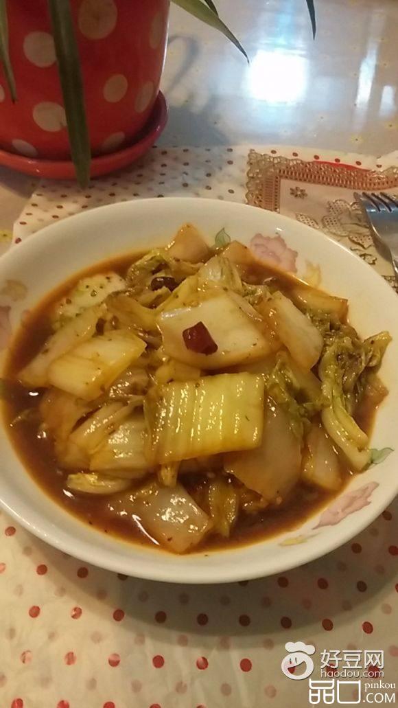香辣炒白菜