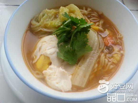 白菜煮面