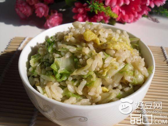 白菜蛋炒饭