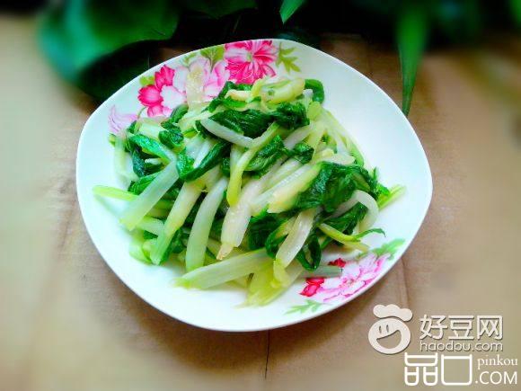蒜香小白菜