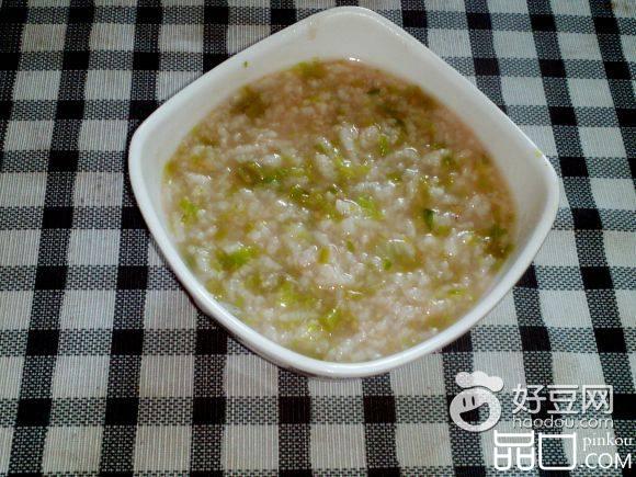 豇豆白菜粥