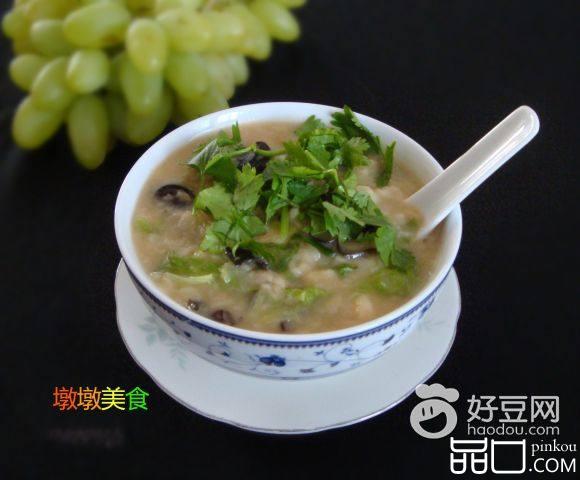 白菜木耳珍珠汤