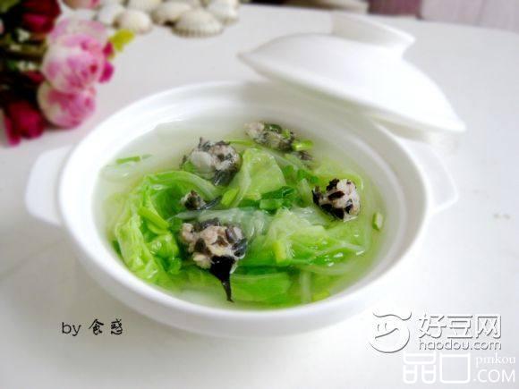 白菜木耳肉丸汤