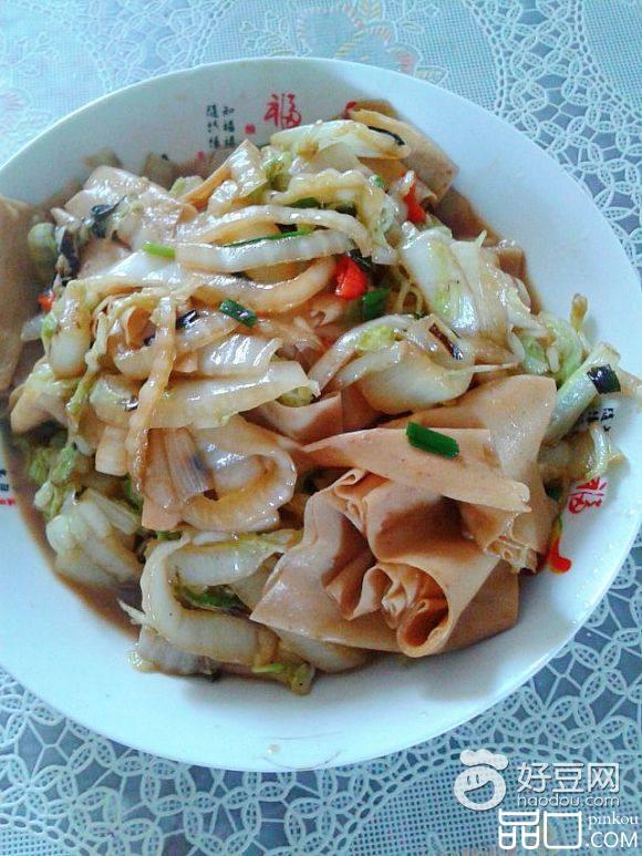 家常炒小白菜