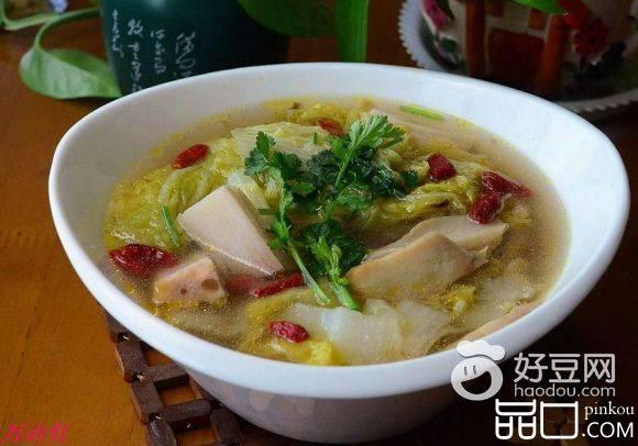 鸡汤蒸菌蔬
