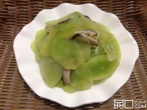 香菇莴笋