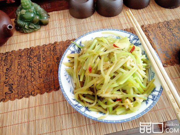 炒莴笋丝