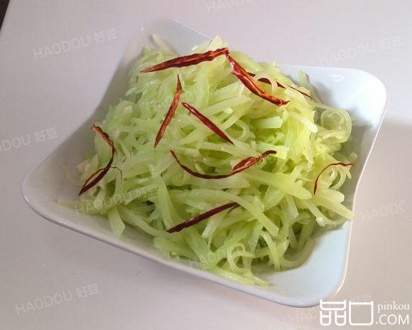 蒜香麻辣莴笋丝
