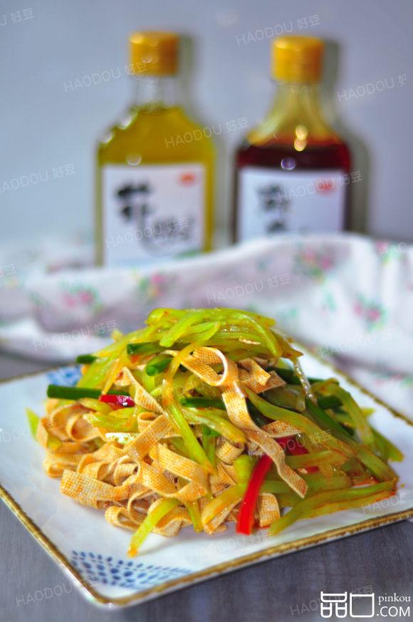 麻辣豆腐笋丝