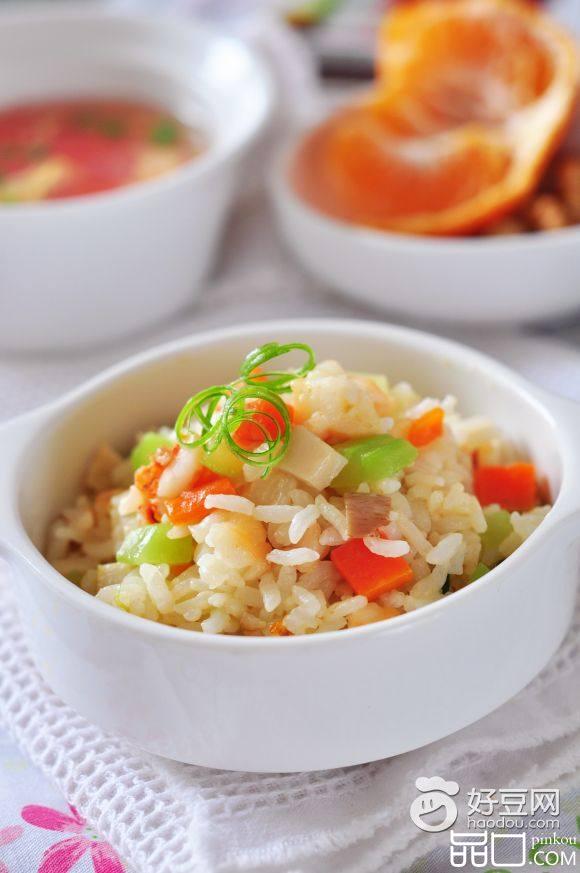 鲜虾什锦烩饭