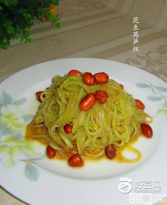 花生莴笋丝
