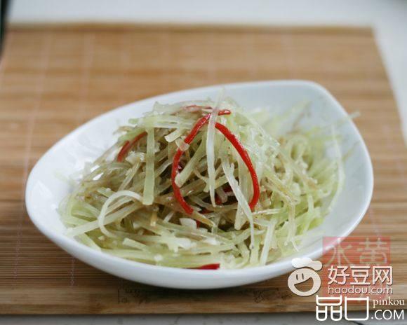 麻酱莴笋丝