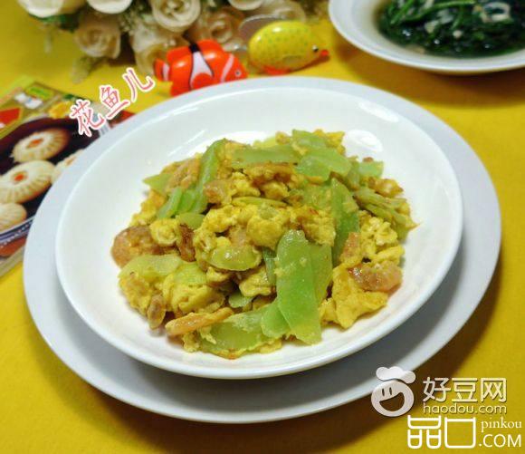 开洋莴笋炒鸡蛋