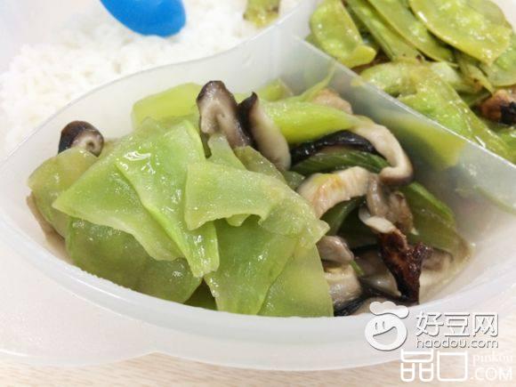 香菇炒莴笋