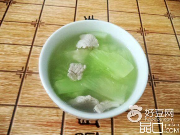 莴笋肉片汤