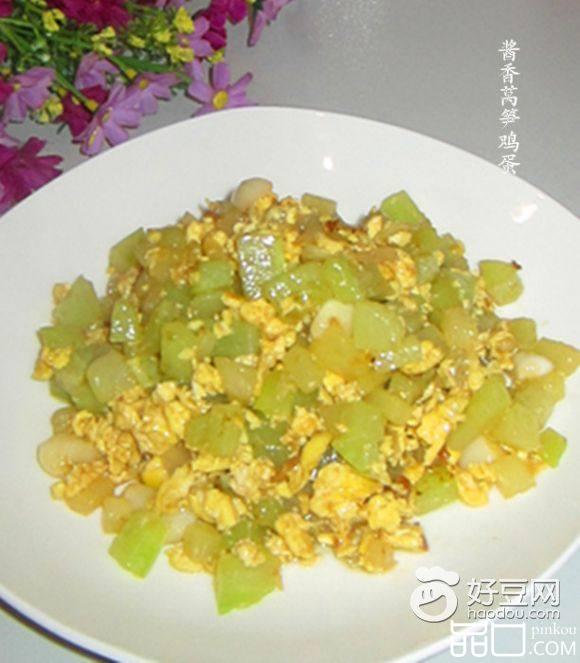 酱香莴笋鸡蛋