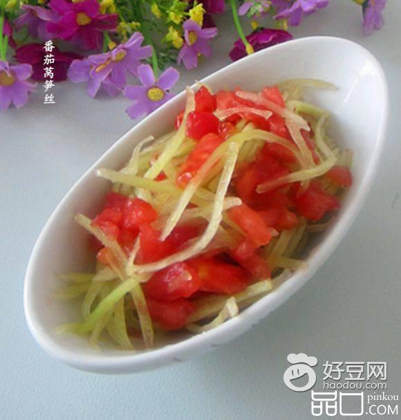 番茄莴笋丝
