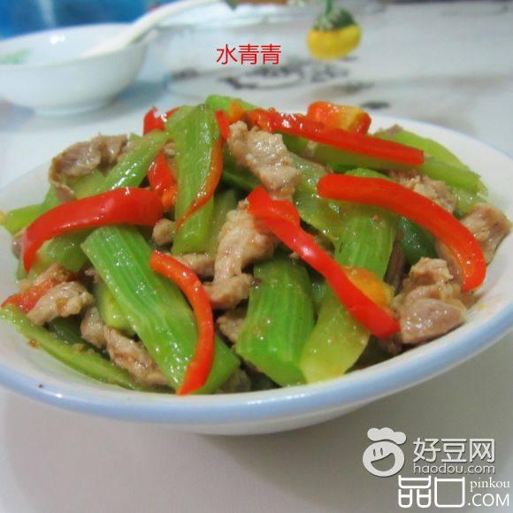 莴笋条炒肉丝