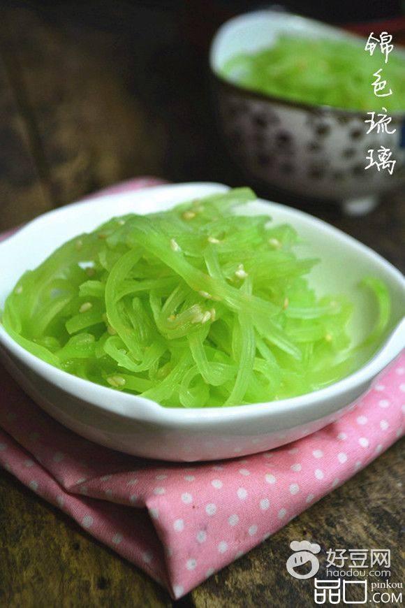 芝麻拌莴笋