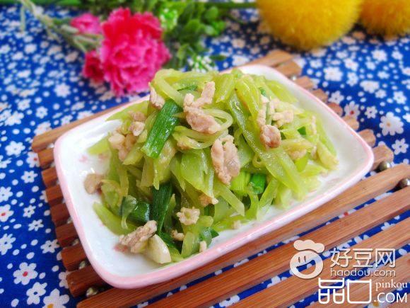 肉粒莴笋丝
