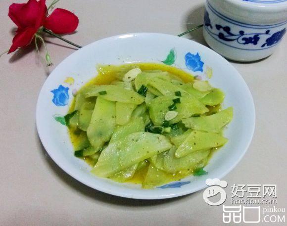 小炒莴笋片