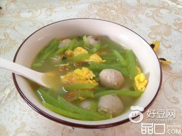 莴笋肉丸汤