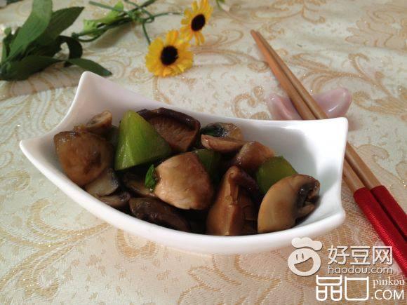蚝油双菇