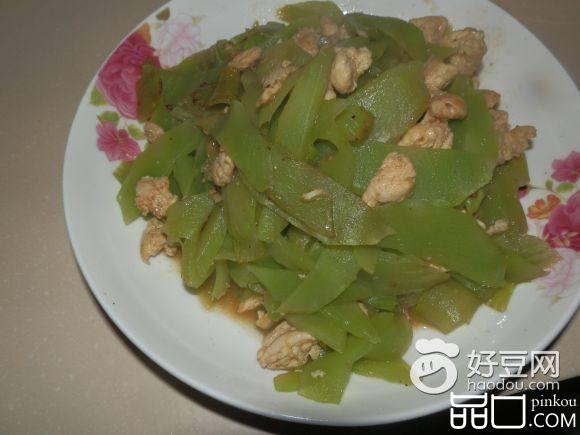莴笋鸡片