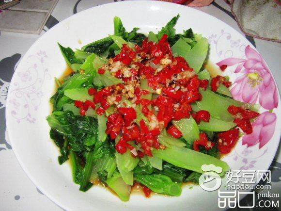 凉拌莴笋叶