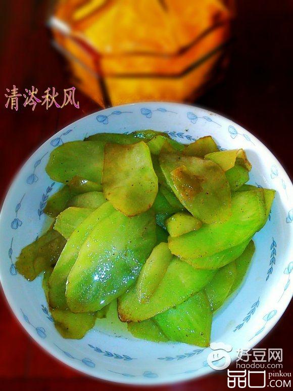 椒盐莴笋