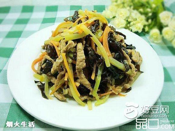 三丝炒肉